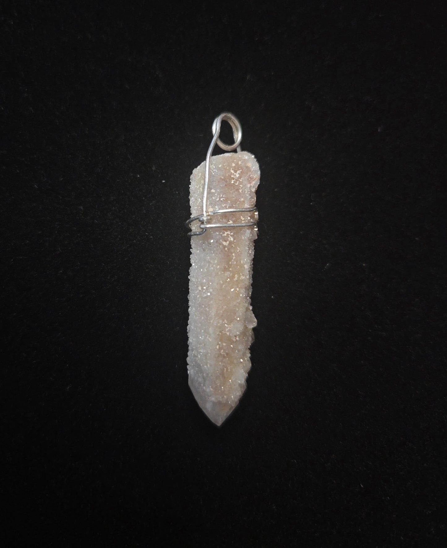 Spirit Quartz Wire Wrap Pendant