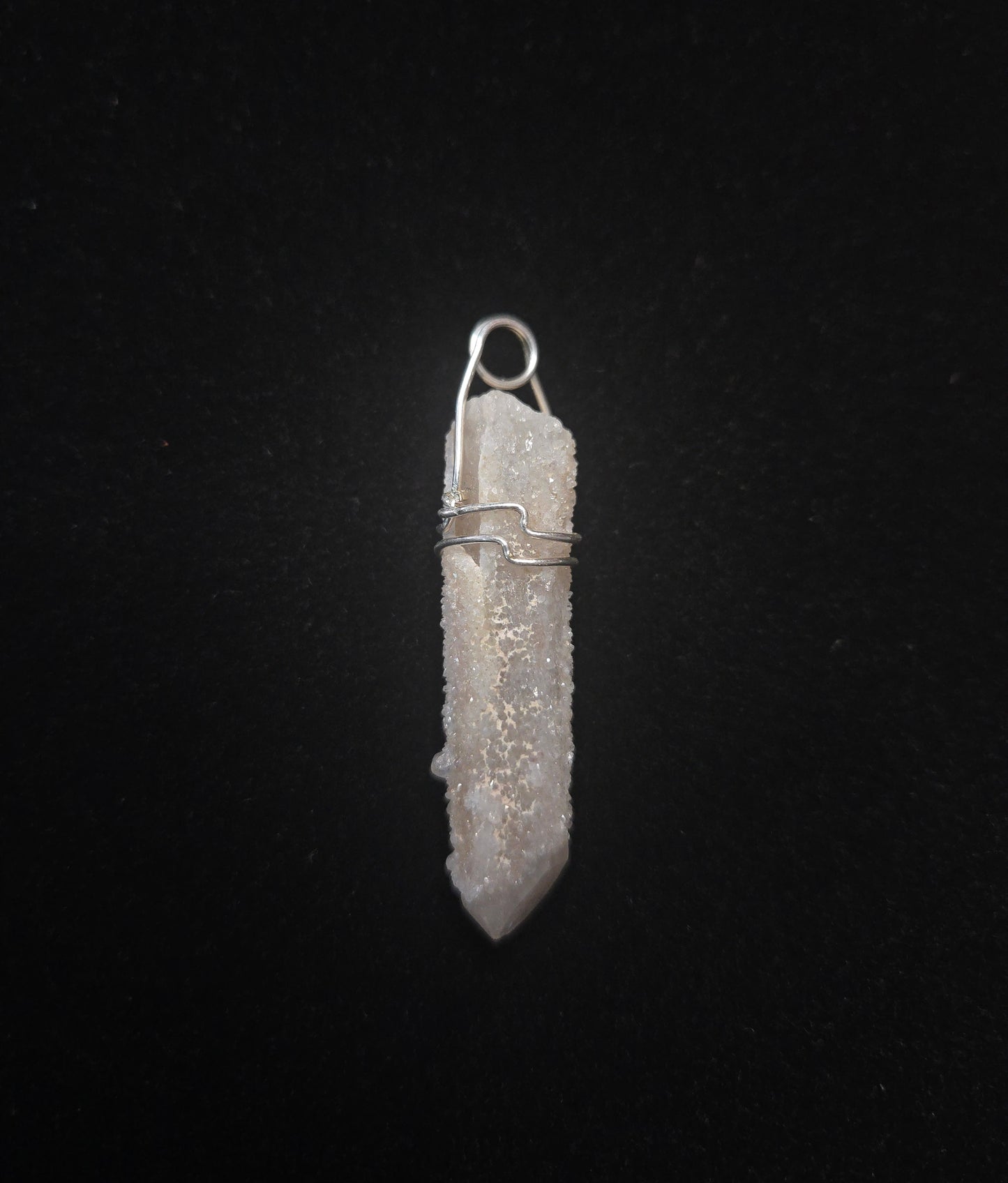 Spirit Quartz Wire Wrap Pendant