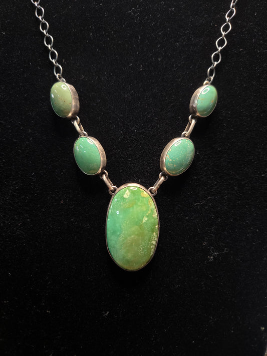 Turquoise Necklace and Earring Set