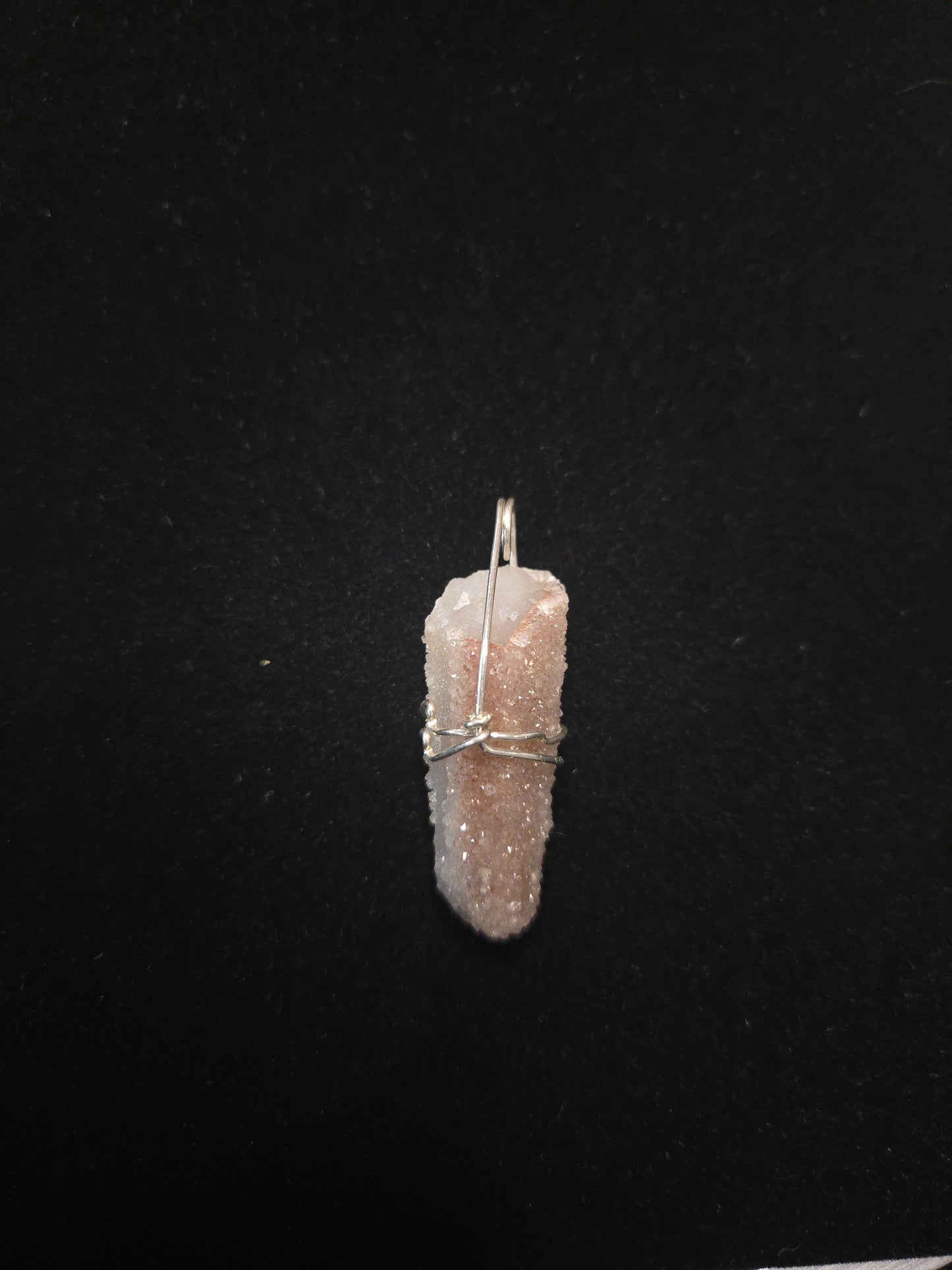 Spirit Quartz Wire Wrap Pendant
